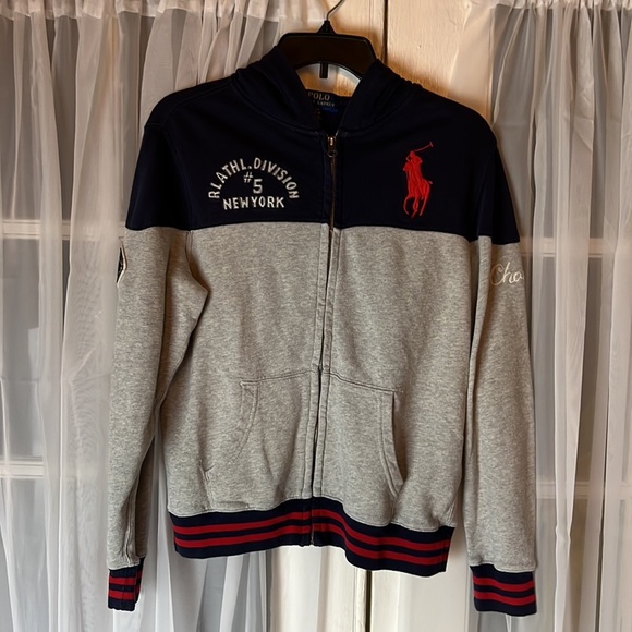 Polo Ralph Lauren Big Pony Full Zip Jacket Boys Large 14-16 - Picture 6 of 9